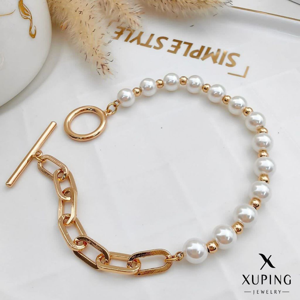 دستبند مرواریدی ژوپینگ کد 2576 - خرید آنلاین از گالری آداس